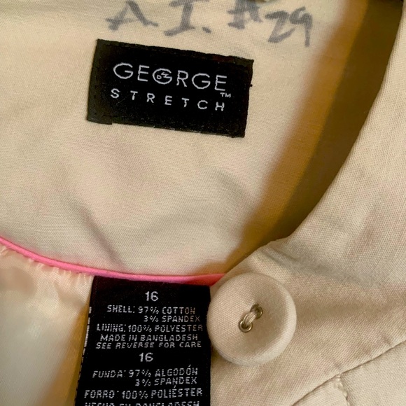 Cotton Casual blazer, size 16 - Picture 4 of 5